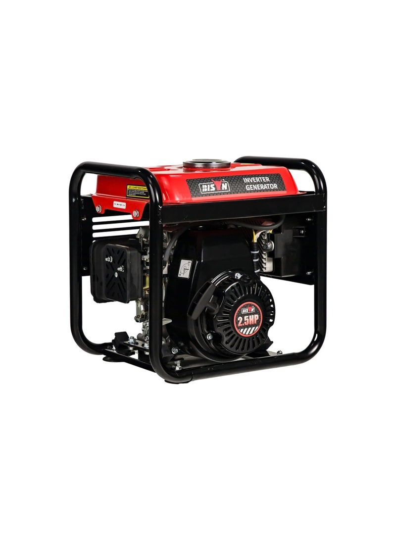 Bison Power Peak 1000W Inverter Gasoline Generator Professional for Home, Bison Power Gasoline Generator, Portable & Lightweight, with DC&USB for Household Appliances, Smart Devices - TVs/Computers/Phones/Laptops - Image 1